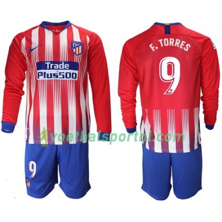 Atlético Madrid F.Torres 9 Kind Thuis Tenue 2018-19 L/S